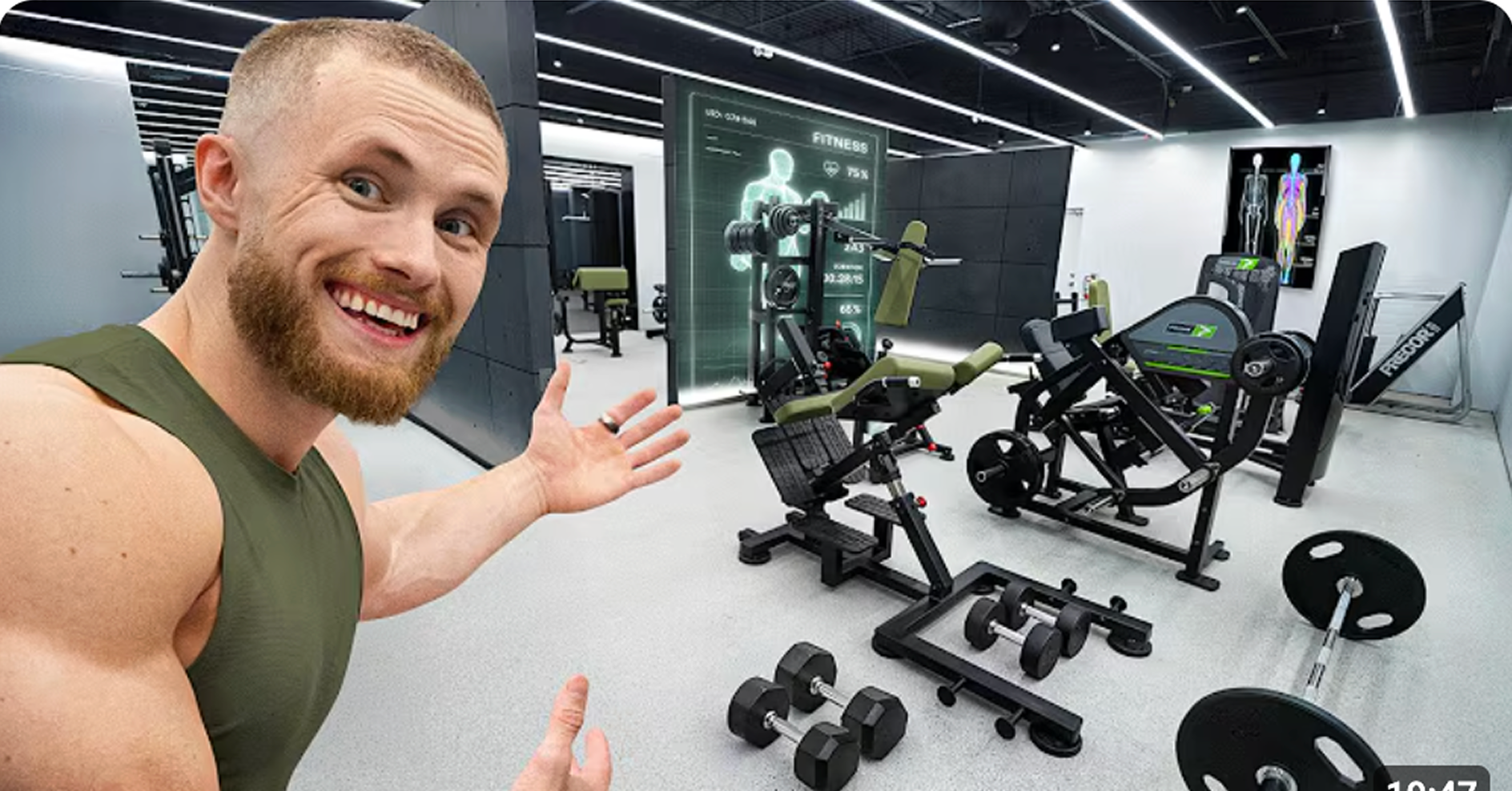 I Built The World's Most Scientific Gym